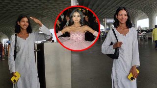 Cannes 2024: Nancy Tyagi Return India From Cannes Film Festival Airport Video Reaction Viral