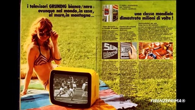 Grundig Revue Programma 1976. Per il mercato italiano. Edizione speciale Aprile 76