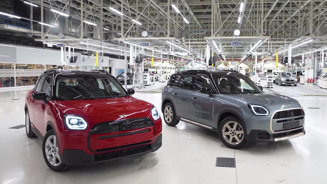 The new MINI Countryman Electric - Production Line - video Dailymotion