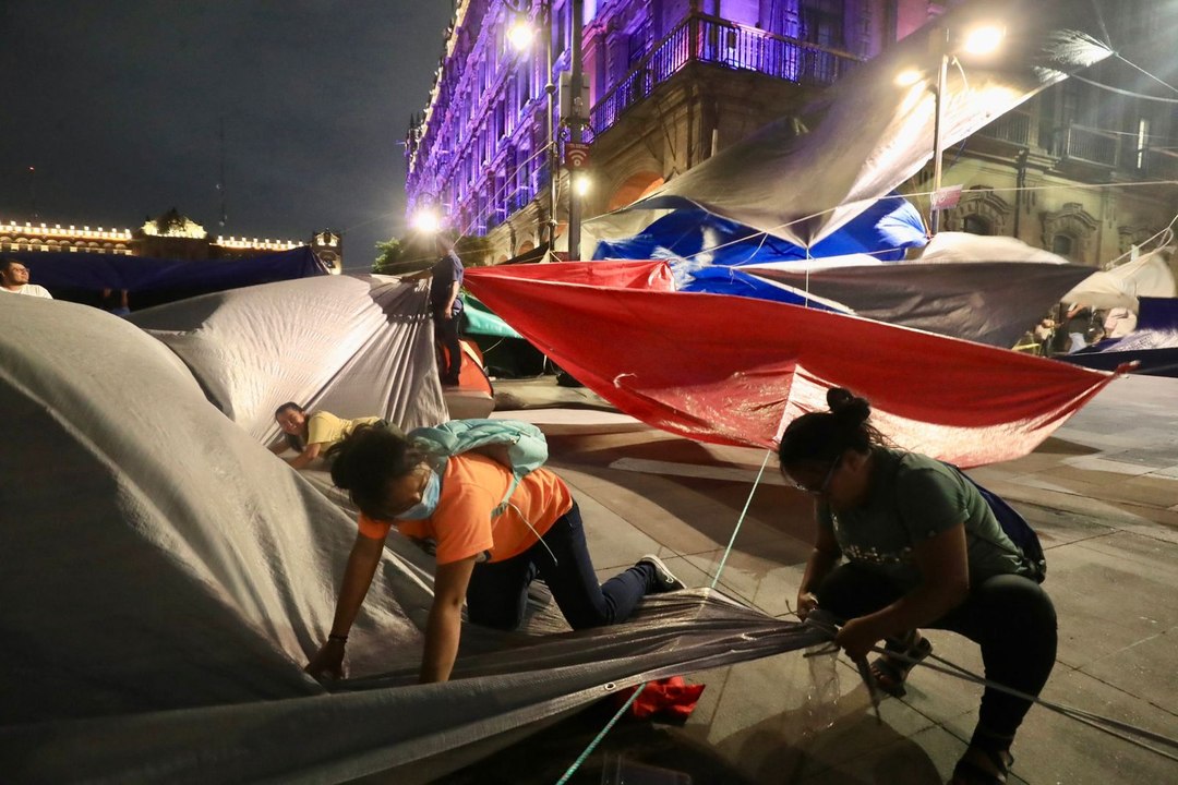 Fuertes vientos y lluvias afectan a la CDMX
