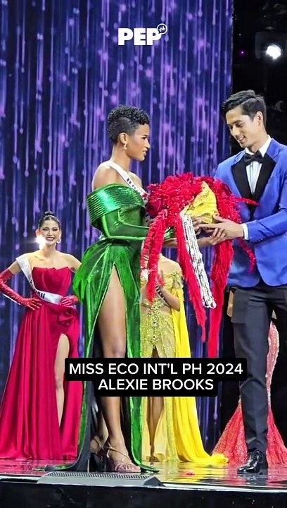 Alexie Brooks wins Miss Eco International Phili...