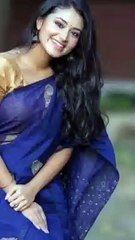 শাড়ীতে,, বাংলা নাটকের সেরা ও সুন্দরী অভিনেত্রী তাসনিয়া ফারিন...