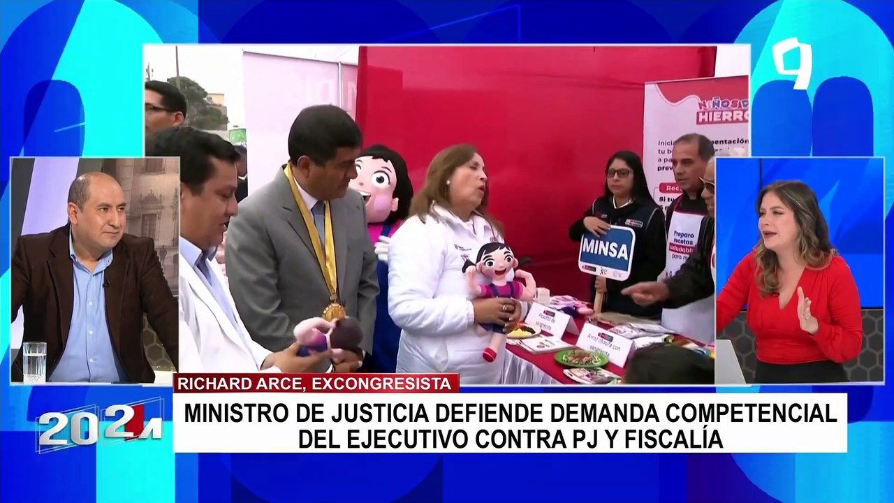 Richard Arce: “Ya no tienen argumentos para responder a las serias acusaciones contra Dina Boluarte”