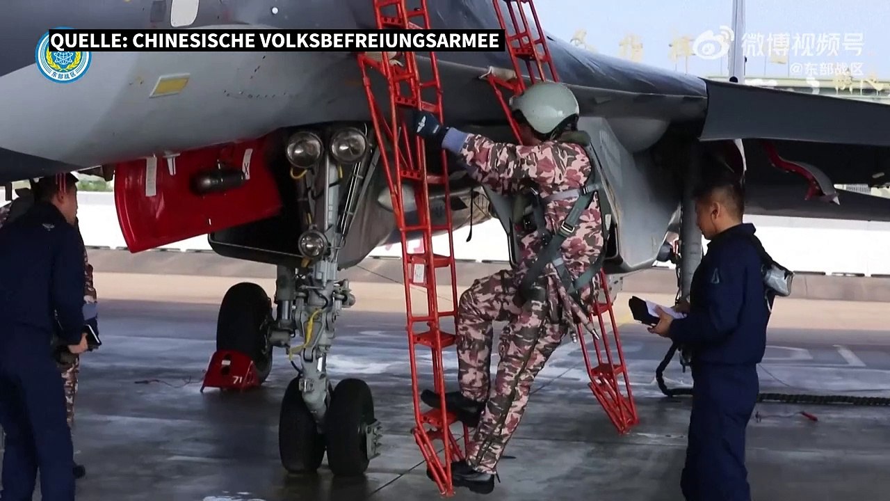 "Bestrafung": China hält Militärübungen rund um Taiwan ab