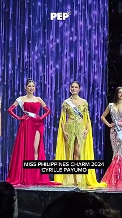 Cyrille Payumo crowned as Miss Philippines Charm 2024 #PEP #shorts ...