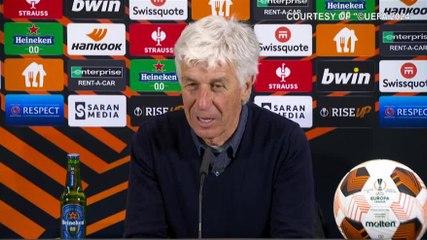 Gasperini, frecciata all'Inter: "Chi vince in Italia fatica a gestire costi, noi no"