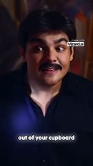 Father and son's playful exchange about the electr