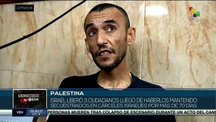 Israel liberó 3 palestinos luego de haberlos mantenido secuestrados en cárceles