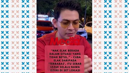 Izzue Islam akui ada pelakon tak selesa dengan caranya yang tidak bersentuh ketika berlakon