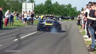 JDM Cars leaving Japfest 2024- Widebody S2000, 550HP Chaser, R34, RX7, Impreza STI, Crown, RCF