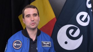 Raphaël Liégeois dans l'espace - 