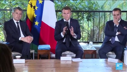 Macron en Nouvelle-Calédonie : "pas de retour en arrière" institutionnel pour le président