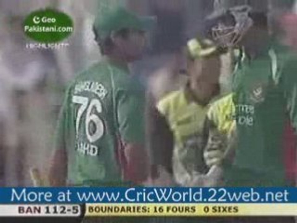 Part 1 2nd ODI 2008 Pakistan v Bangladesh Hilites