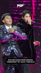 Win Metawin performs Zack Tabudlo's "Obsessed" | PEP Jams