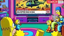 Simpsonlar, Reisi'nin öldüğü kazayı da mı bildi?