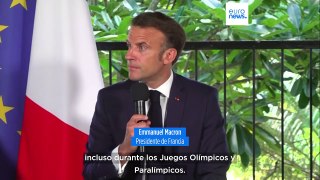 Macron llega a Nueva Caledonia en plena ola de disturbios