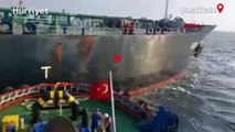 Çanakkale Boğazı'nda gemi arızası