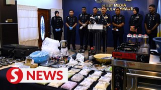 Six arrested for drugs during three separate operations in Penang