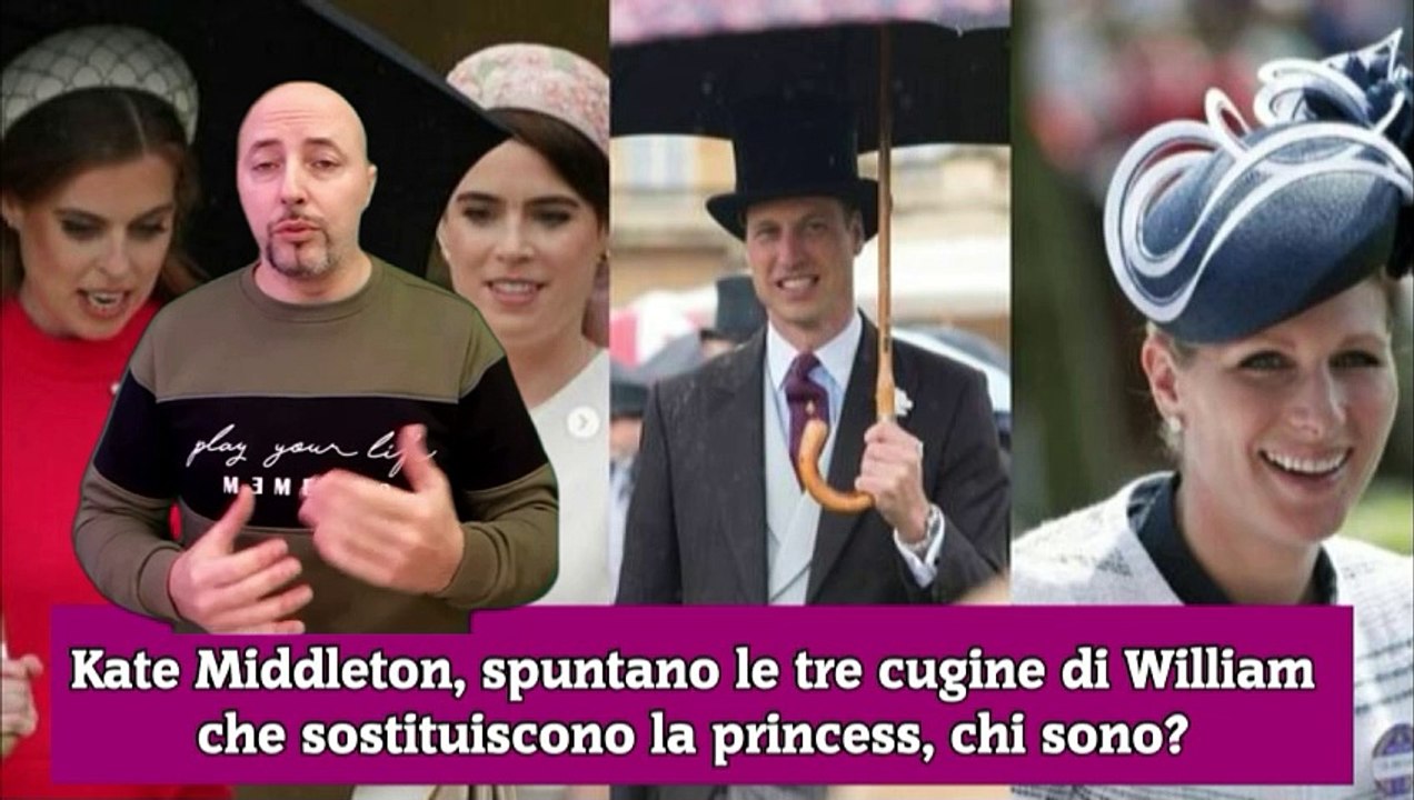 Kate Middleton, spuntano le tre cugine di William che sostituiscono la princess, chi sono