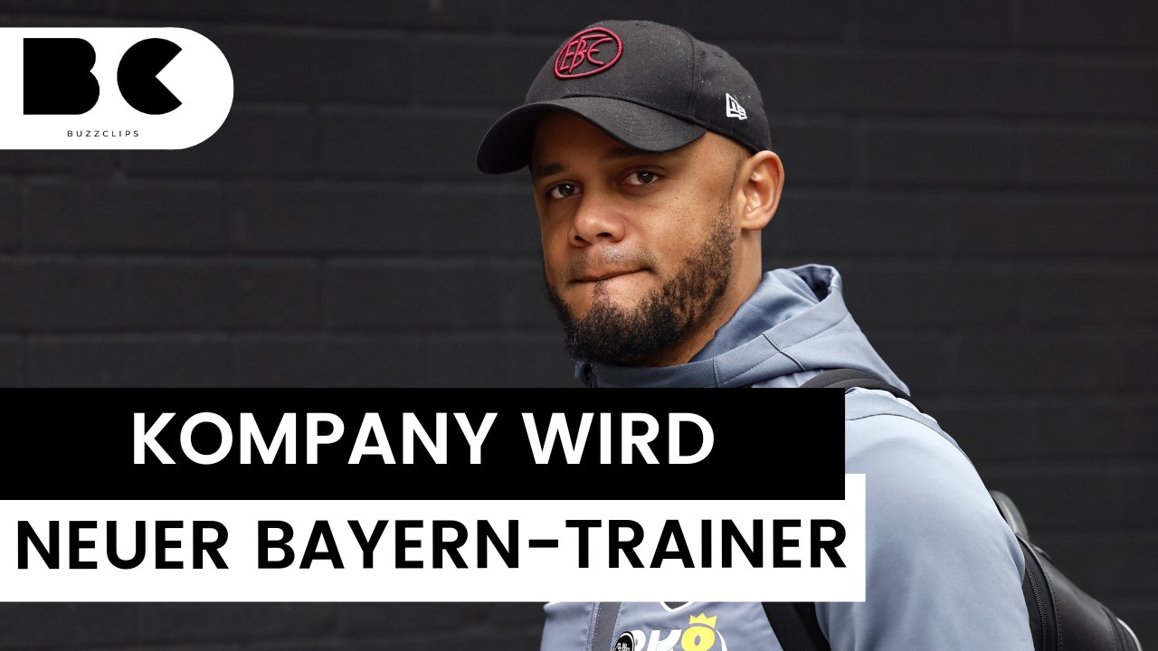 Vincent Kompany: Er wird der neue Bayern-Trainer!