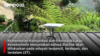 Layanan Internet Starlink Milik Elon Musk Cocok di Kawasan 3T Bukan di Perkotaan, Ini Alasannya