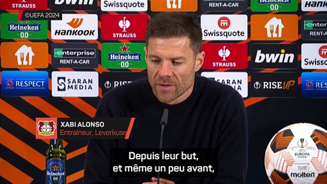 Xabi Alonso : "Nous devons être très fiers"