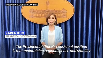 Taiwan's military, coast guard activate in response to China's drills