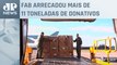 Aeronave da Força Aérea Brasileira leva mais doações para Canoas (RS)