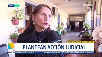 Distritos de Quillacollo plantean una acción popular para que se proceda con el desbloqueo del botadero