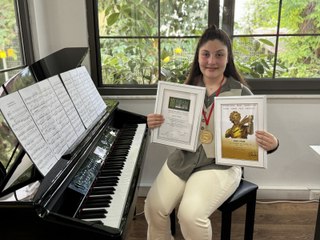 12 yaşındaki piyanist Mozart'ın izinde