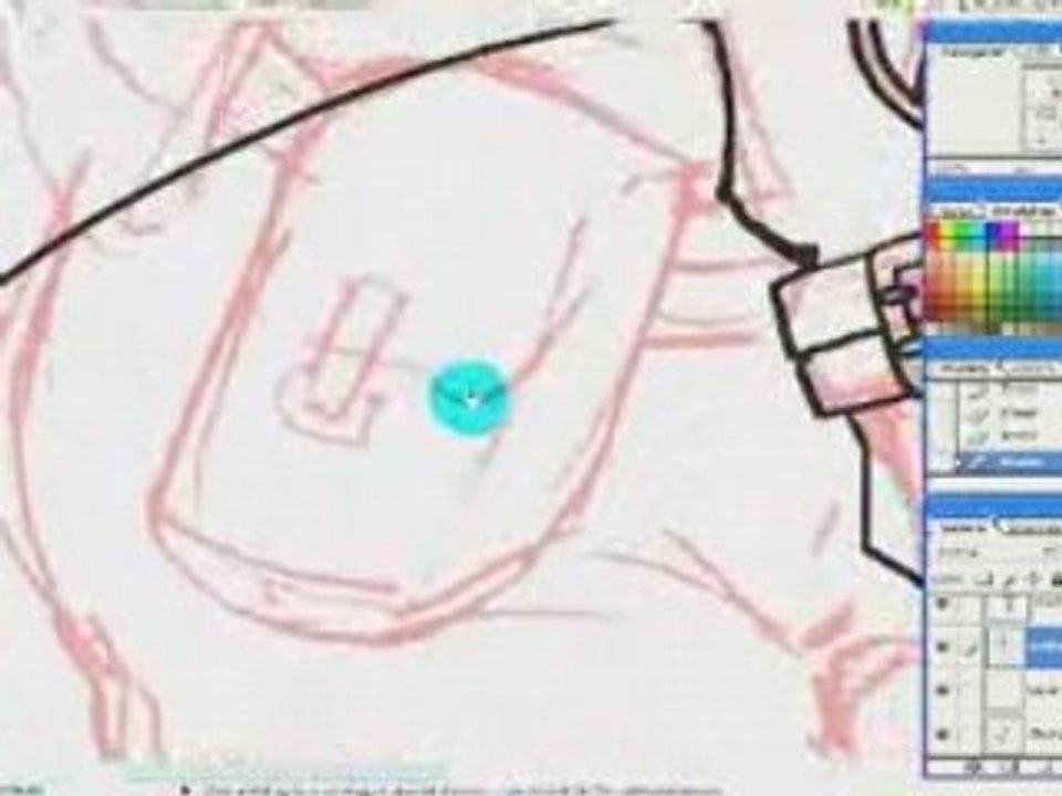 Speed Drawing, Painting - Captain Crypto Digital Inks