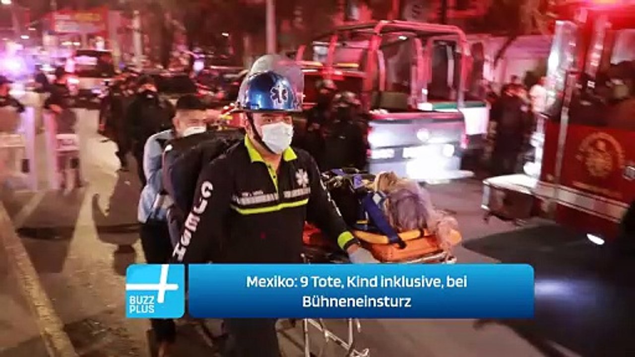 Mexiko: 9 Tote, Kind inklusive, bei Bühneneinsturz
