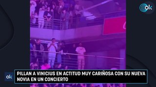 PILLAN A VINICIUS EN ACTITUD MUY CARIÑOSA CON SU NUEVA NOVIA EN UN CONCIERTO