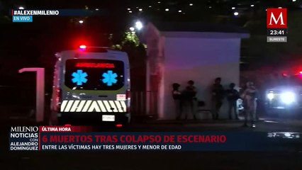Gobernador de Nuevo León actualiza informe por colapso de templete en San Pedro