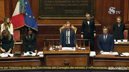 Silenzio nell'aula del Senato per ricordare la strage di Capaci