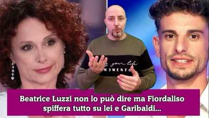 Beatrice Luzzi non lo può dire ma Fiordaliso spiffera tutto su lei e Garibaldi...