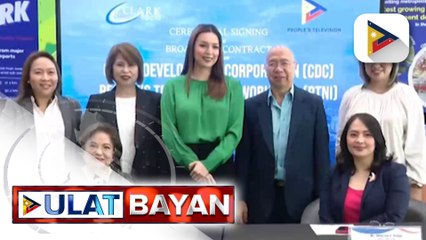 PTV at Clark Dev't Corporation, lumagda sa isang kasunduan...