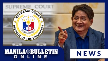 Gadon, presidential adviser for poverty alleviation, cannot be disbarred anymore since he had been disbarred in 2023 -- SC