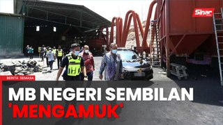 MB 'mengamuk' pencemaran operasi kilang punca pokok mati