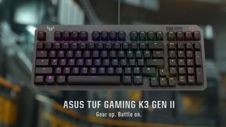 Neue Gaming-Tastatur von ASUS: TUF Gaming K3