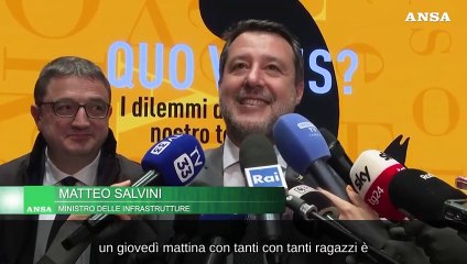 Salvini, il Festival dell'Economia ?e' aperto al confronto