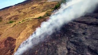 VIDEO 1 Wildfire at Corrimony nature reserve, May 2023, Simon McLaughlin (7)