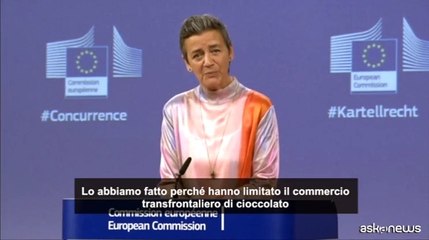 Ue multa per 337 milioni la Mondelez, "madre" di Oreo e Toblerone