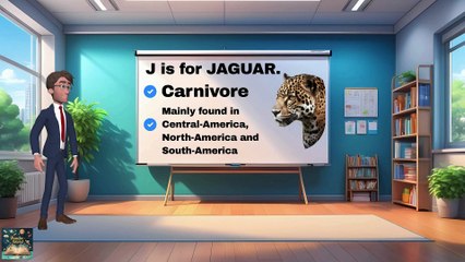 Animal Alphabet Part 2: I to Q - Learn About Diets, Habitats, and Sounds