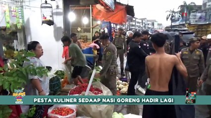 Tak Terima Lapaknya Diangkut, Pedagang Kaki Lima Adu Mulut dengan Petugas Satpol PP