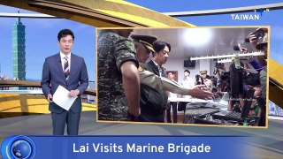 President Lai Visits Troops To Boost Morale Amid China Drills