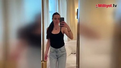Melis Sezen'den ayna karşısında dans şov! '10 parmağında 10 marifet'