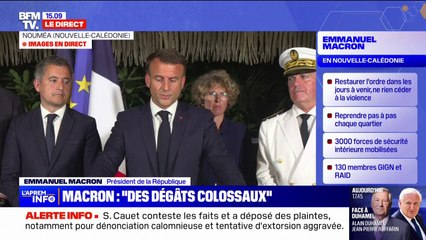 Nouvelle-Calédonie: "Il n'y a pas de vision d'avenir commune" estime Emmanuel Macron