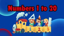 Count 1-20 | Number Names 1 to 20 | Number spelling | Learn Numbers | Numbers 1 to 20