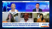Habla en NTN24 el diputado censurado por el régimen venezolano por defender la valentía de las mujeres de Irán